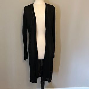 White House Black Market long cardigan duster New, Large